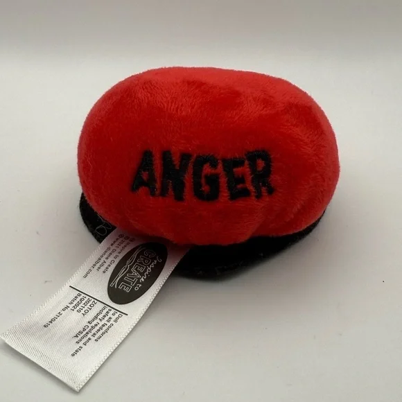 Anger Inside Out Plush 2” Inspire To Create Red Black Feet - Picture 3 of 5
